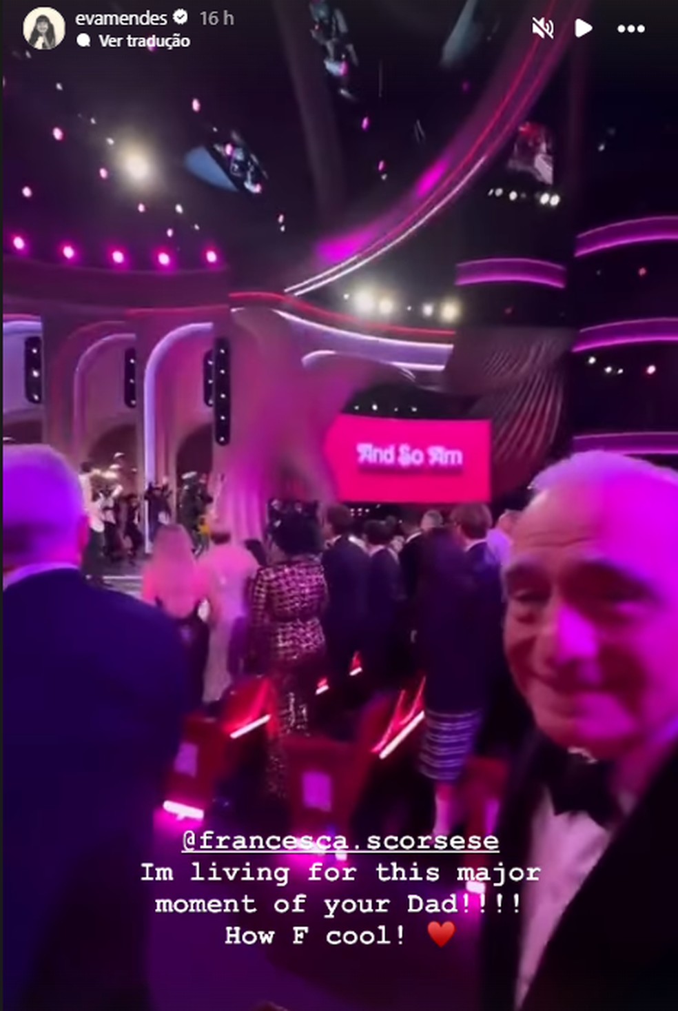 Reação de Scorsese à perfomance de Ryan Gosling no Oscar viraliza, e