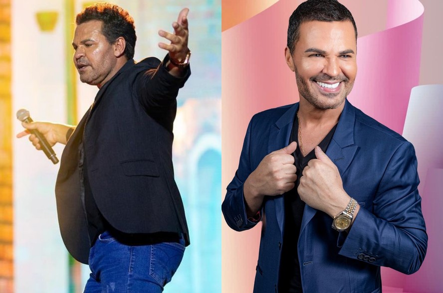 Antes e depois: veja a a transformação de Eduardo Costa, que perdeu 30 ...