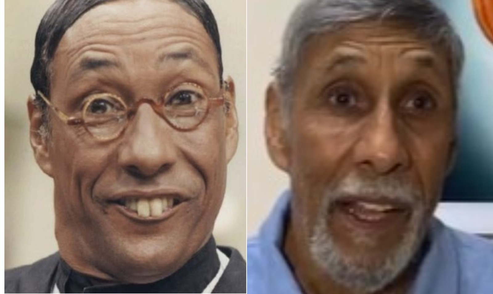 Eliezer Motta intepretou Batista. Ele continua fazendo trabalhos pontuais. Recentemente, reviveu o personagem no especial de 60 anos da Globo — Foto: reprodução