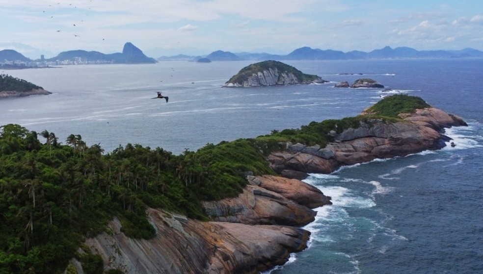 O Monumento Natural do Arquipélago das Ilhas Cagarras — Foto: Agência O Globo/Custódio Coimbra