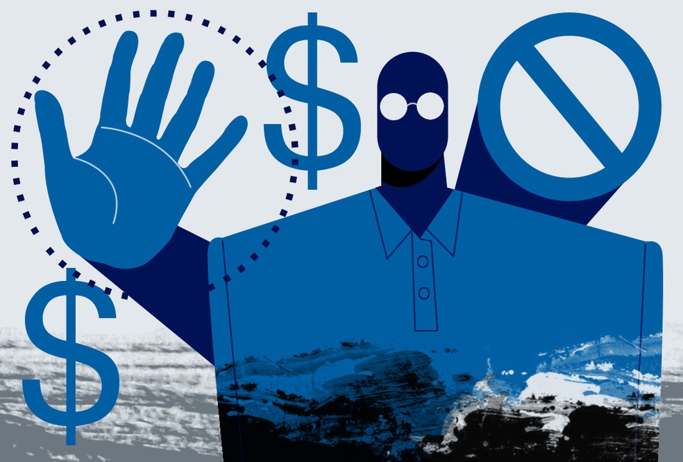 Inteligência artificial: multas — Foto: Editoria de Arte