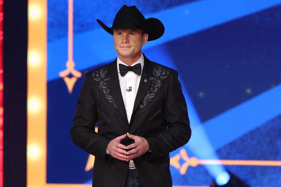 Trump nomeou o veterano militar e apresentador da Fox News Pete Hegseth para servir como secret&aacute;rio de Defesa quando retomar a Casa Branca em janeiro &mdash; Foto: Terry WYATT / GETTY IMAGES NORTH AMERICA / AFP