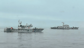 Navios da Guarda Costeira chinesa entram em ‘águas restritas’ de Taiwan