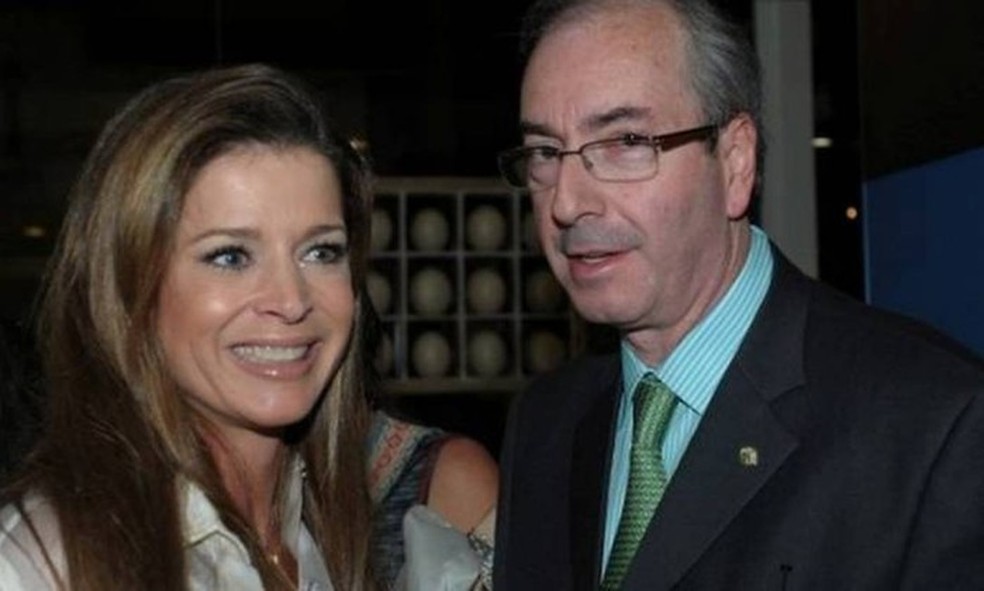 Claudia Cruz e Eduardo Cunha, em 2016 — Foto: Divulgação