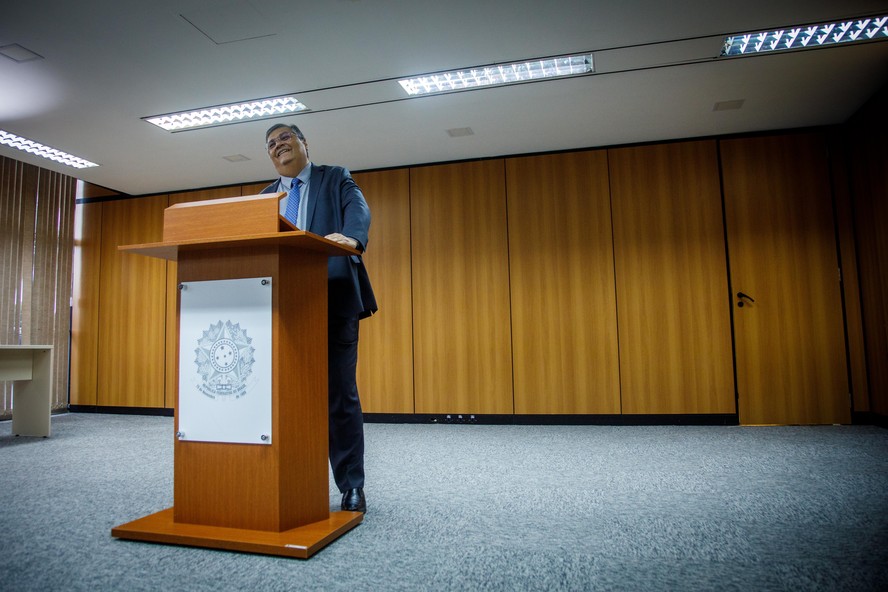 O ministro Flávio Dino