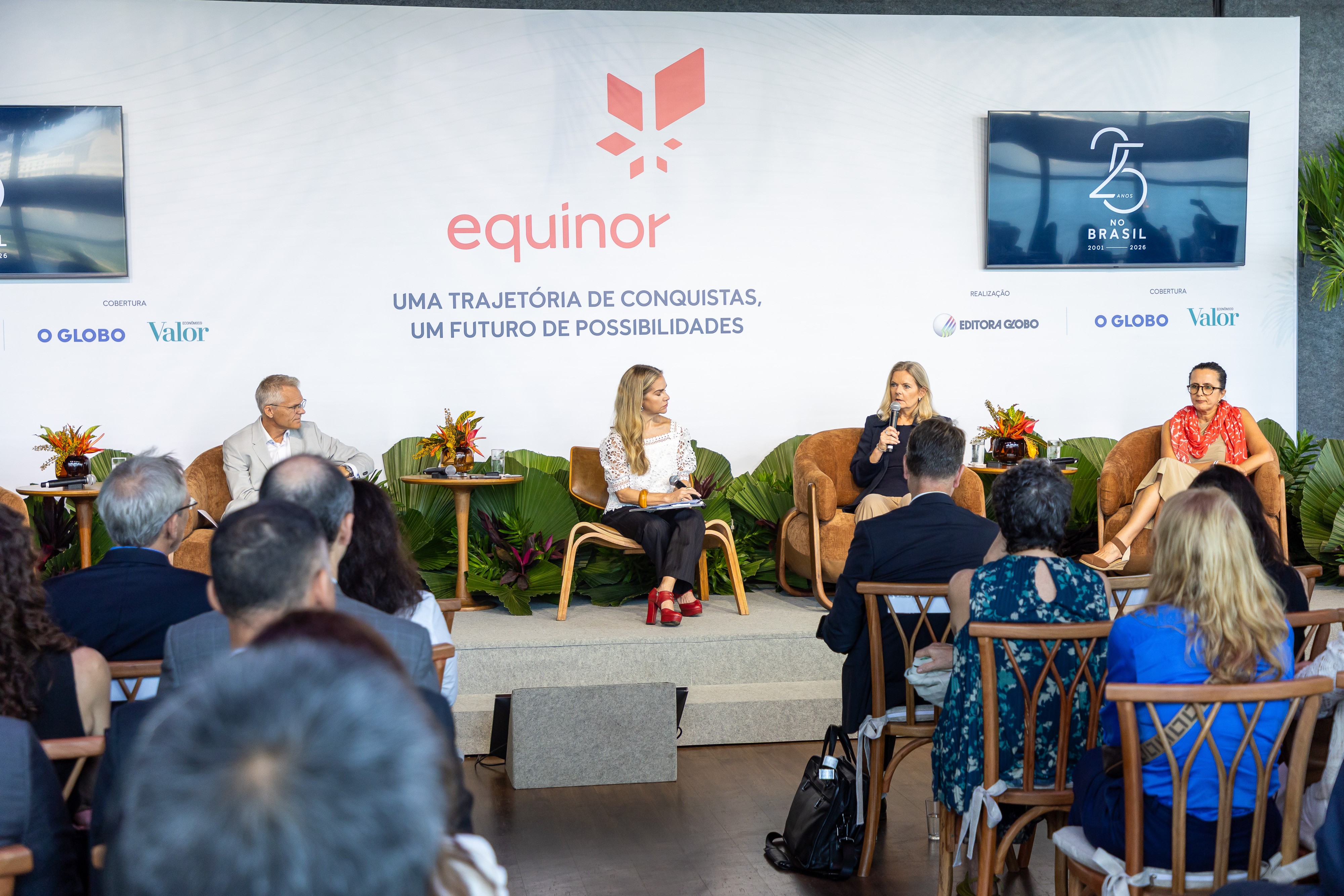 Equinor celebra 25 anos no Brasil
atenta a novas oportunidades