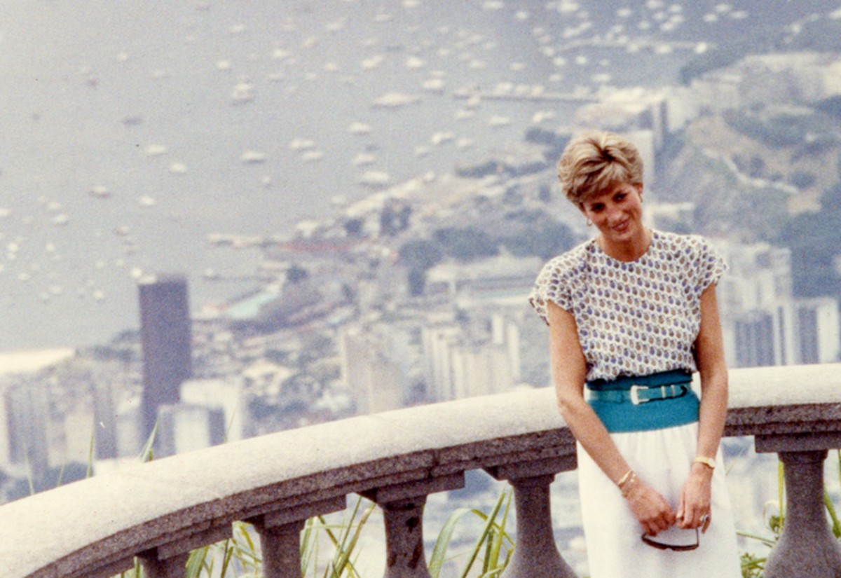 Como foi a visita da princesa Diana no Rio, em 1991