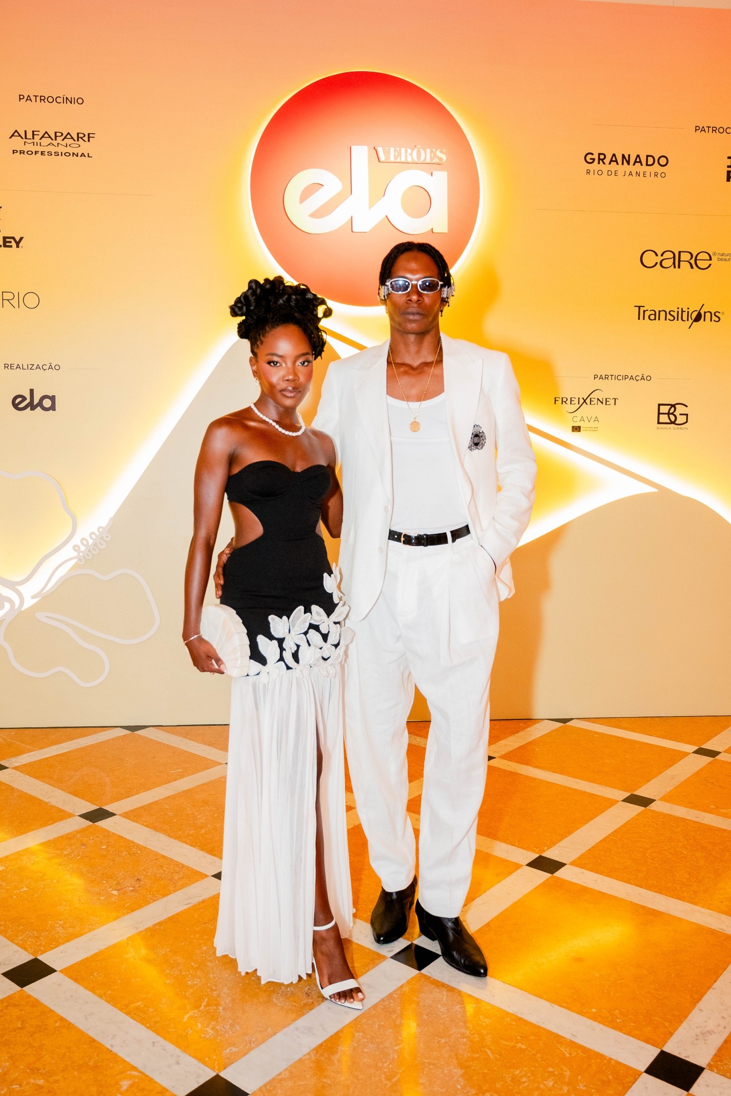 Clara Moneke and Breno Ferreira — Photo: Disclosure Renato Wrobel