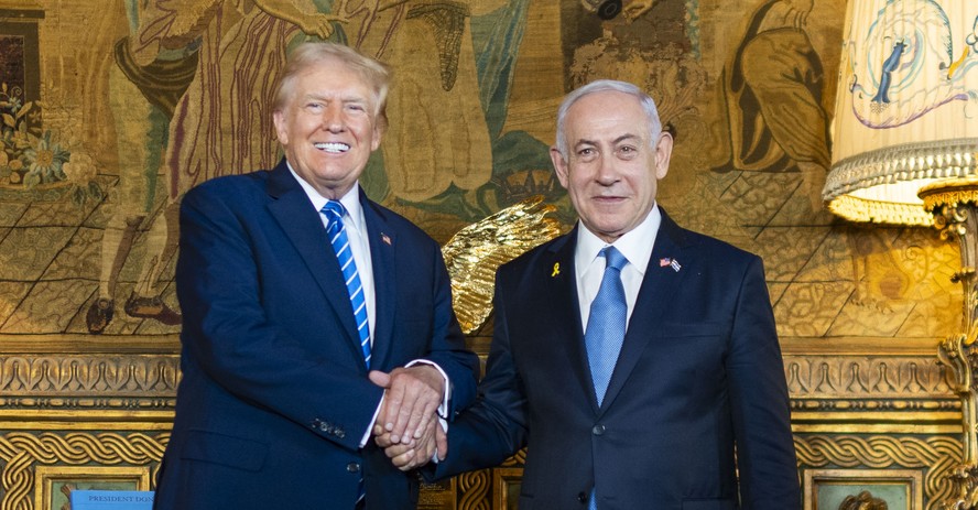 Trump se encontra com Netanyahu após pedir a Israel que acabe com a guerra em Gaza