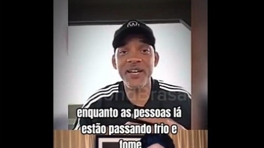 É #FAKE vídeo em que Will Smith crítica brasileiros por irem a show da Madonna durante enchentes no RS