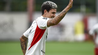 Pedro segue titular no Flamengo — Foto: Flamengo