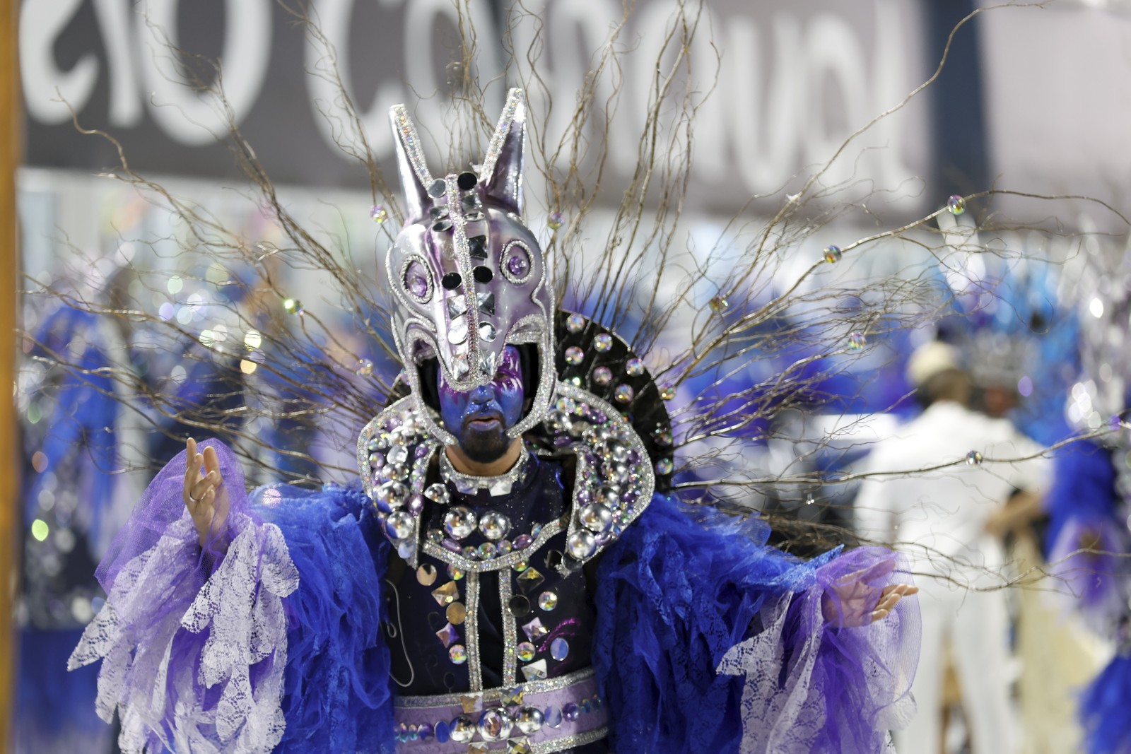 Desfile da Acadêmicos de Niterói — Foto: Alexandre Cassiano / Agência O Globo