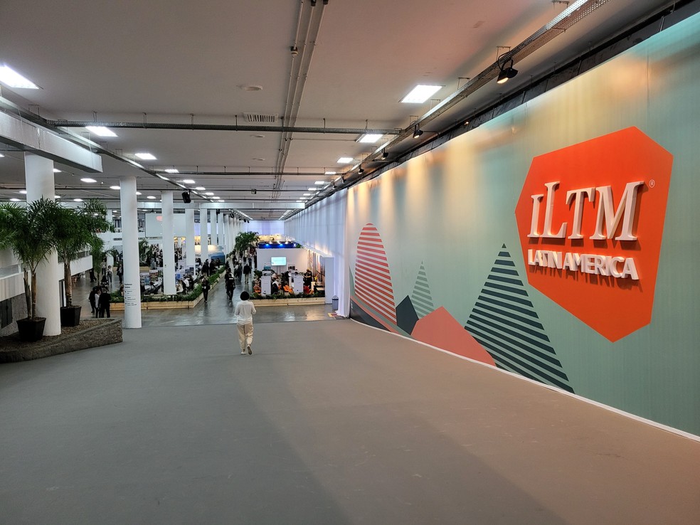 O Pavilhão da Bienal de São Paulo durante a realização da 12ª edição da feira de turismo de luxo ILTM Latin America, realizada em 2023 — Foto: Eduardo Maia / O Globo