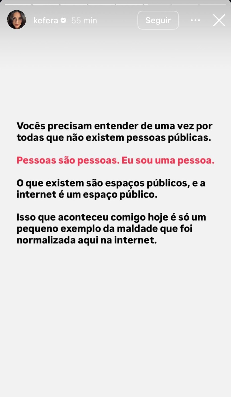 Publica&ccedil;&atilde;o de K&eacute;fera no Instagram &mdash; Foto: Reprodu&ccedil;&atilde;o