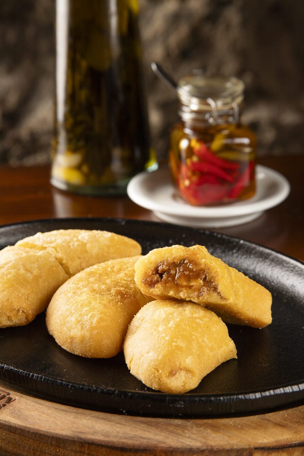 A receita clássica deixou crias, uma delas é o pastel de angu — Foto: Divulgação
