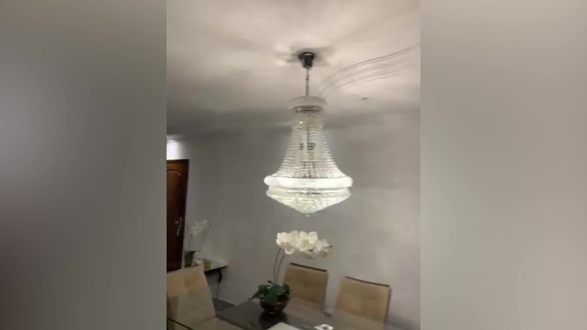 Vídeos de moradores mostram os efeitos do tremor de terra em São Paulo