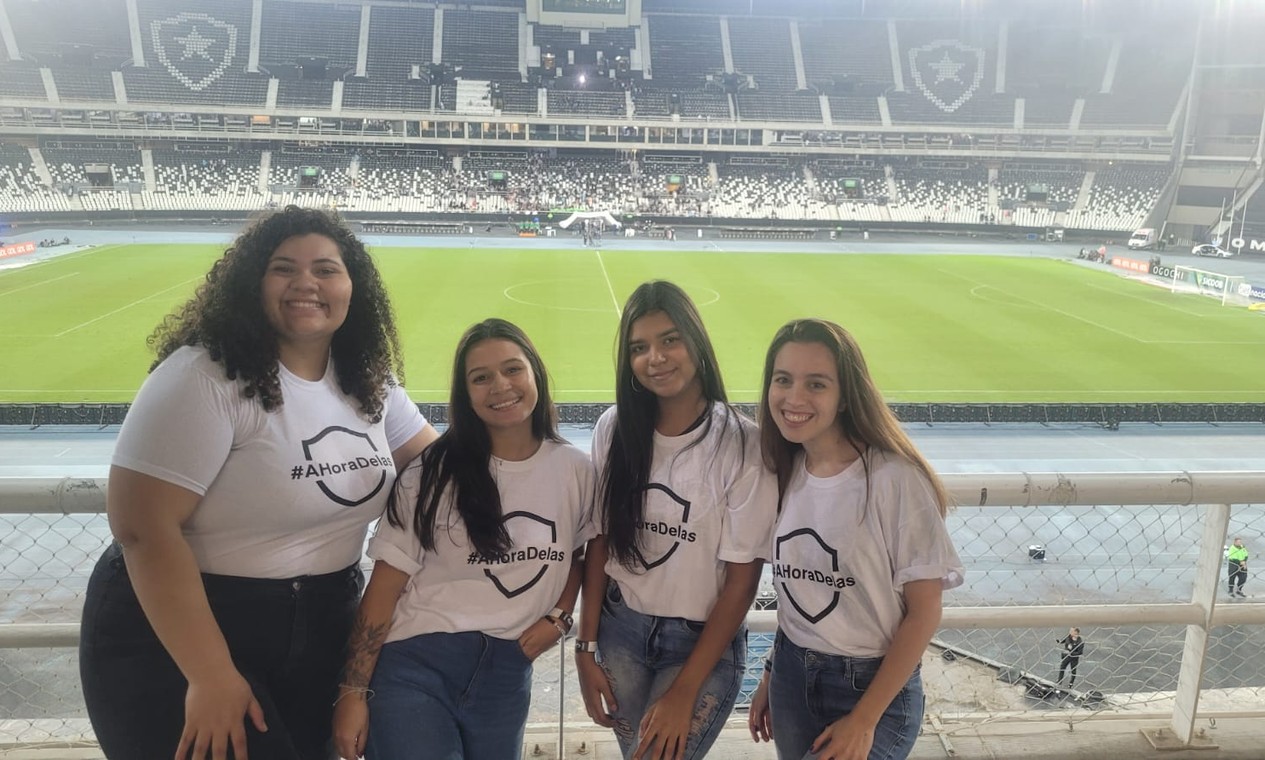 Projeto do Botafogo busca valorizar as mulheres e tornar o estádio um ambiente mais seguro