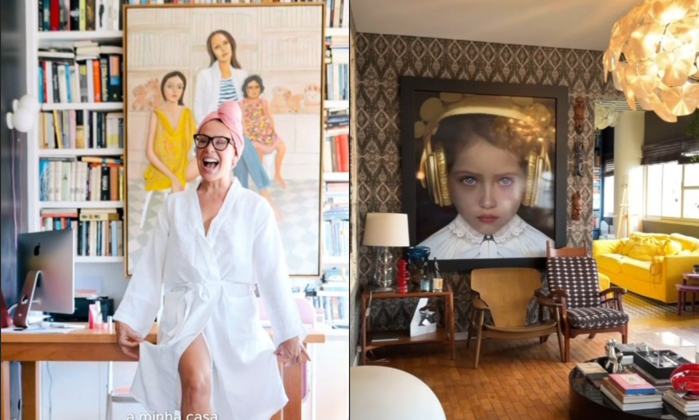 Carolina Ferraz mostra reforma em sua casa: 'Uma grande bagunça'