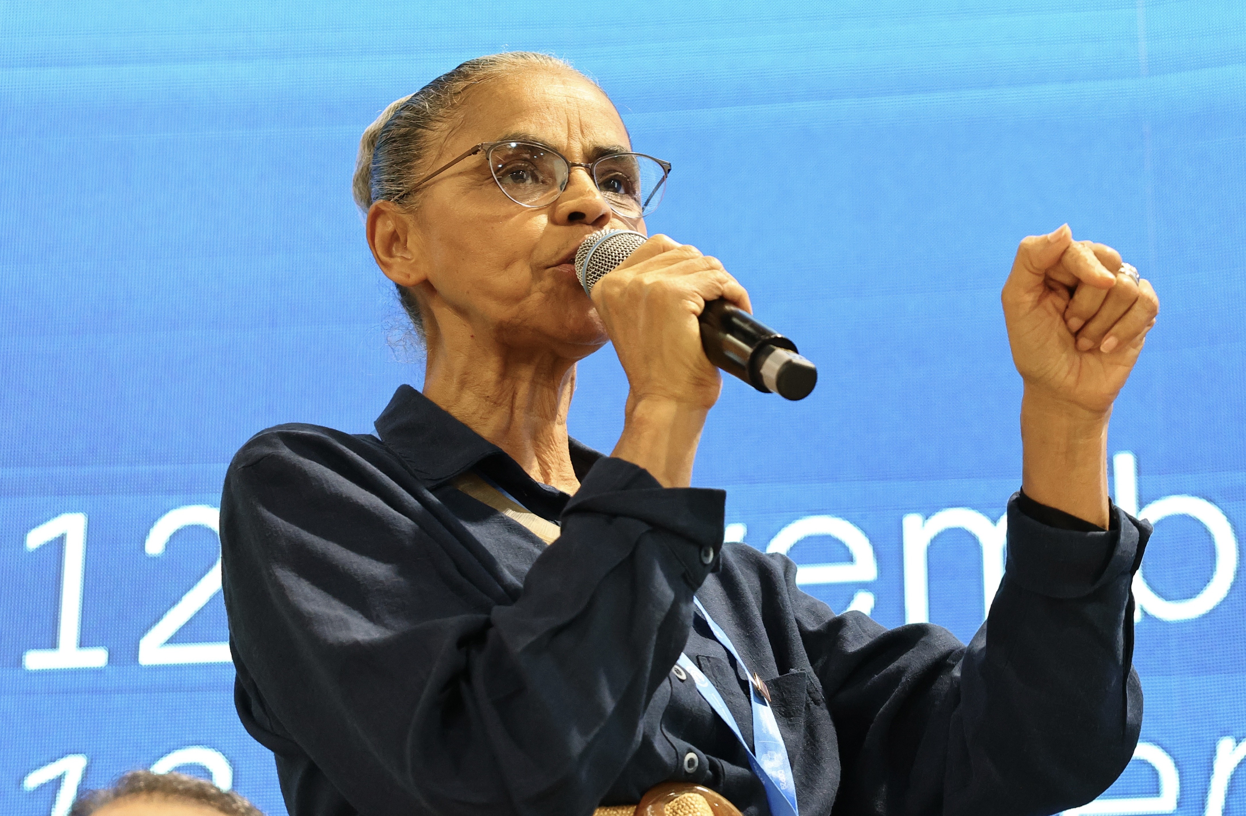 Na conferência do clima, Marina cobra dinheiro de países ricos e pede plano para zerar combustíveis fósseis