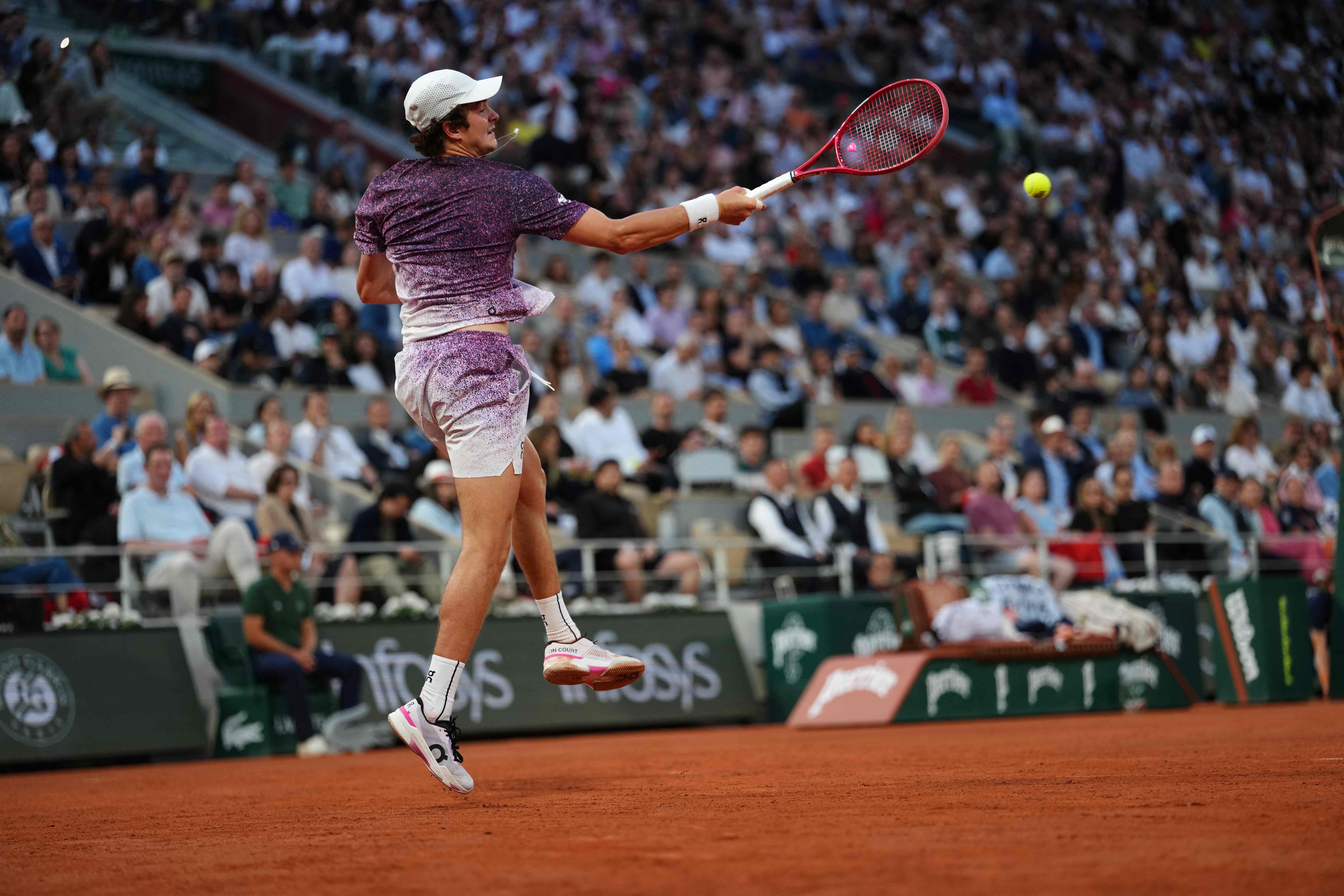 Classificando em Roland Garros sob a 