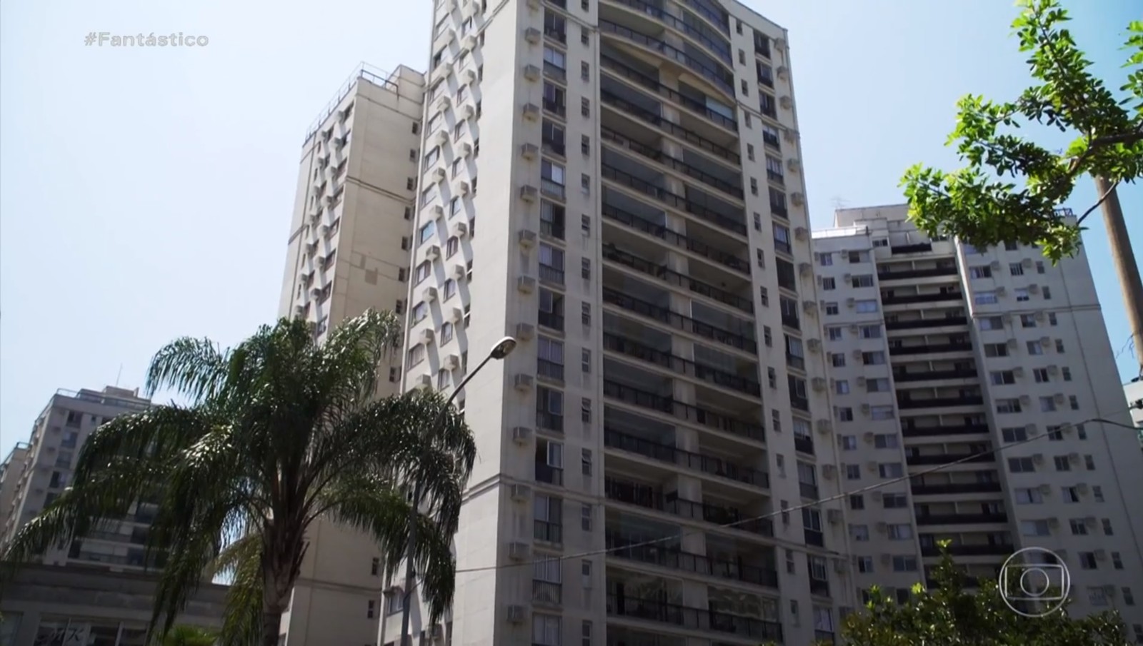 Edifício Majestic, na Barra da Tijuca, Zona Oeste do Rio, onde o menino Henry vivia com a mãe e o padrastoReprodução / TV Globo