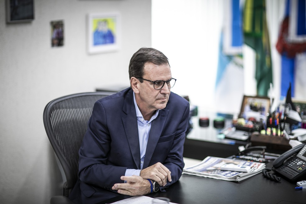 Eduardo Paes está processando rival político — Foto: Guito Moreto