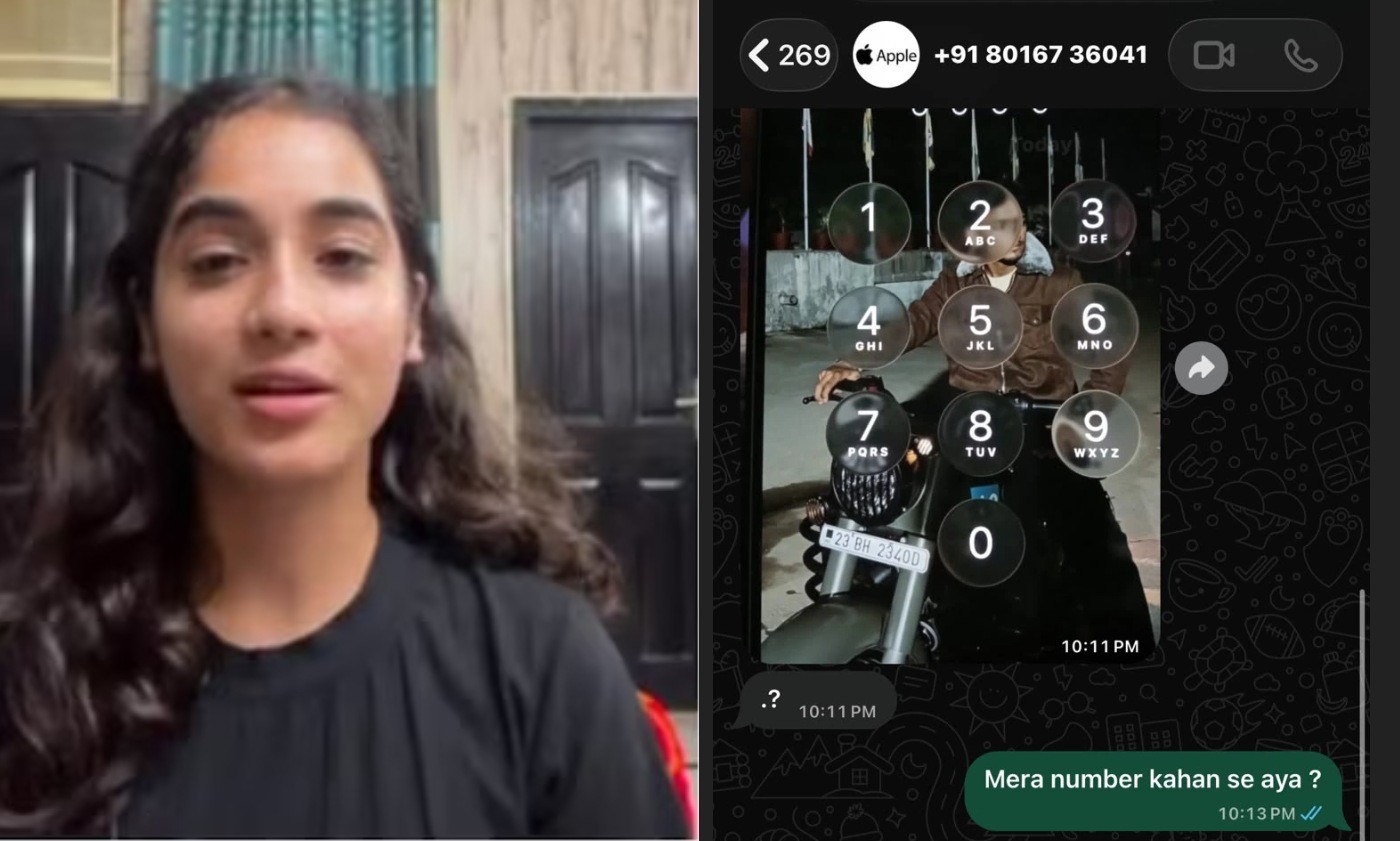 Ladrão furta iPhone e depois manda mensagens à dona para pedir senha do aparelho, na Índia - Foto