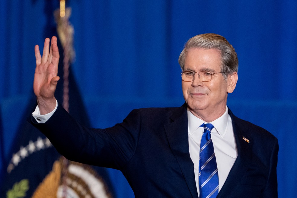 Secretário do Tesouro dos EUA, Scott Bessent — Foto: Adam Gray/Bloomberg