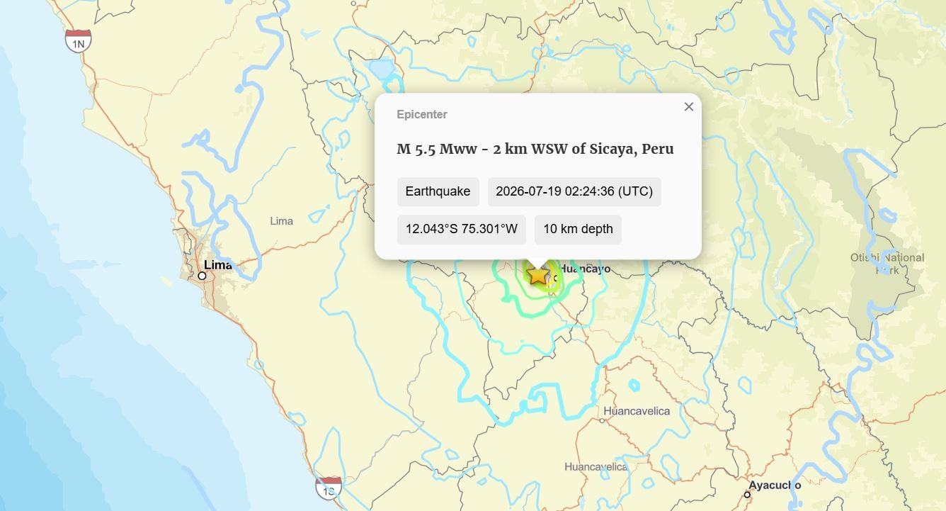 Terremoto no Peru: 5 mortos e centenas de desabrigados