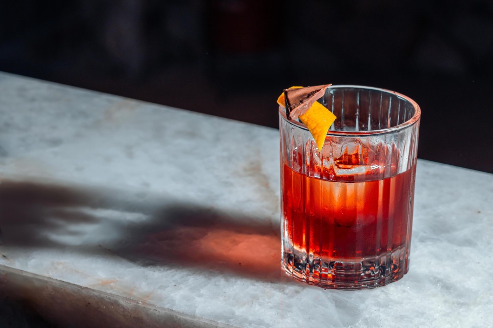 O drinque coffe Negroni — Foto: Divulgação / Foto de Nubra Fasari