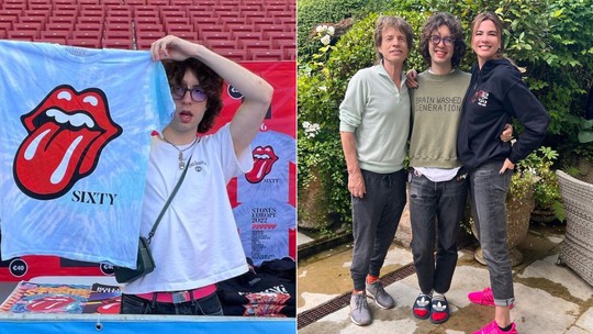 ‘Boca suja’ e ‘idêntico ao pai’: filho de Luciana Gimenez e Mick Jagger se forma em artes e faz 25 anos; conheça 
