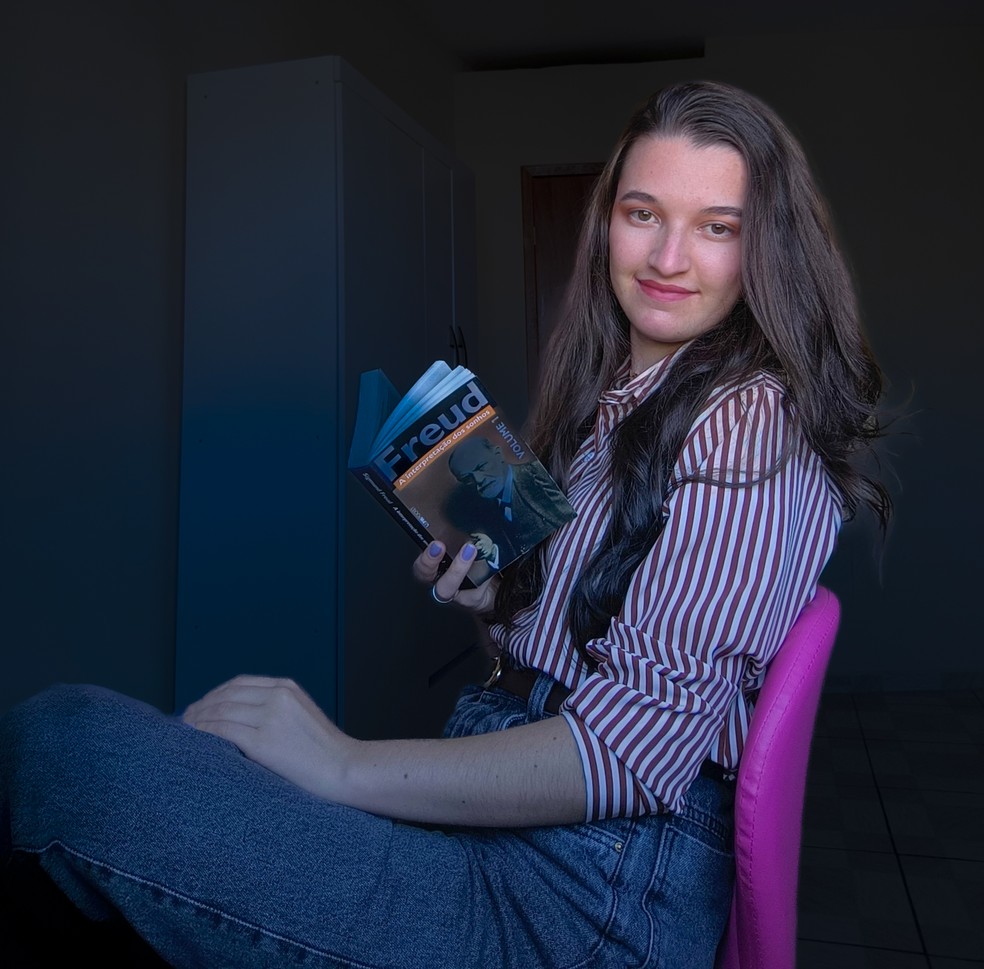 Lorena Mendes, estudante de Psicologia, moradora de Manhuau, na Zona da Mata mineira - Foto: Arquivo pessoal