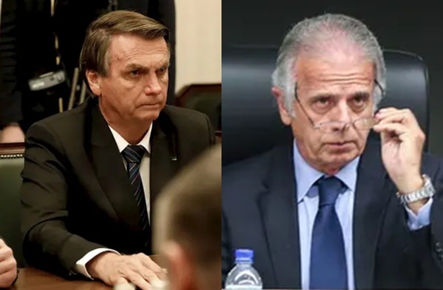 Jair Bolsonaro e José Múcio Monteiro