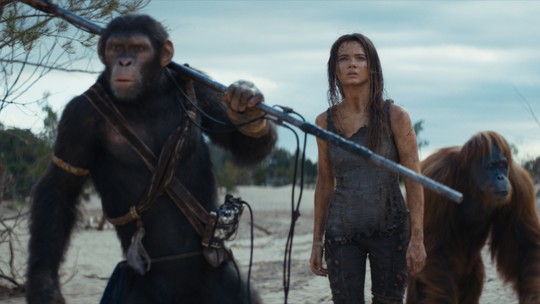 ‘Planeta dos Macacos: o reinado’ segue com eficácia a fórmula ‘ação, aventura e drama’, diz crítico