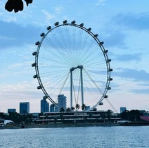 Roda-gigante Singapore Flyer, em Cingapura — Foto: Reprodução