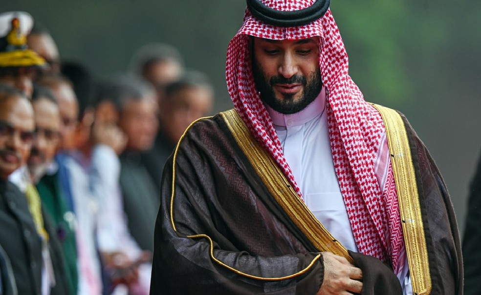 Mohammed bin Salman al Saud, príncipe herdeiro da Arábia Saudita — Foto: Prakash Singh/Bloomberg