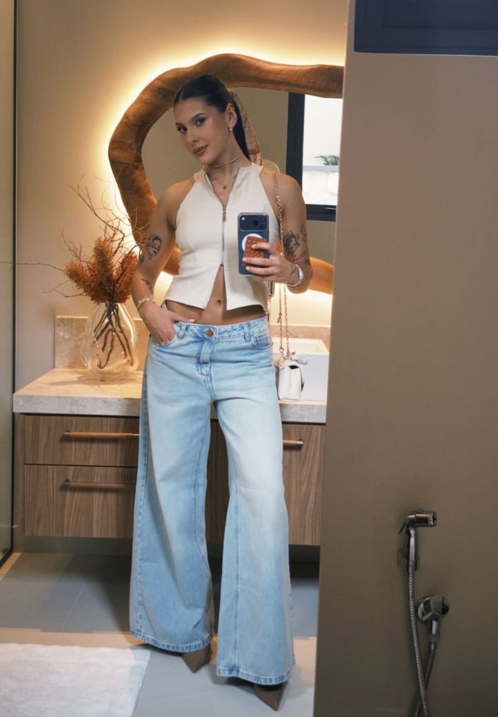 Ana Castela mostra o look escolhido para sua festa de anivers&aacute;rio de 22 anos &mdash; Foto: Reprodu&ccedil;&atilde;o/redes sociais
