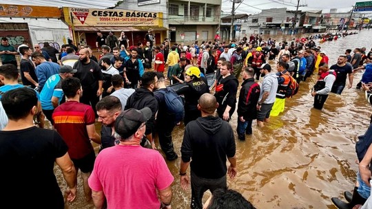 Sobe para 136 o número de mortes causadas pelas chuvas no Rio Grande do Sul