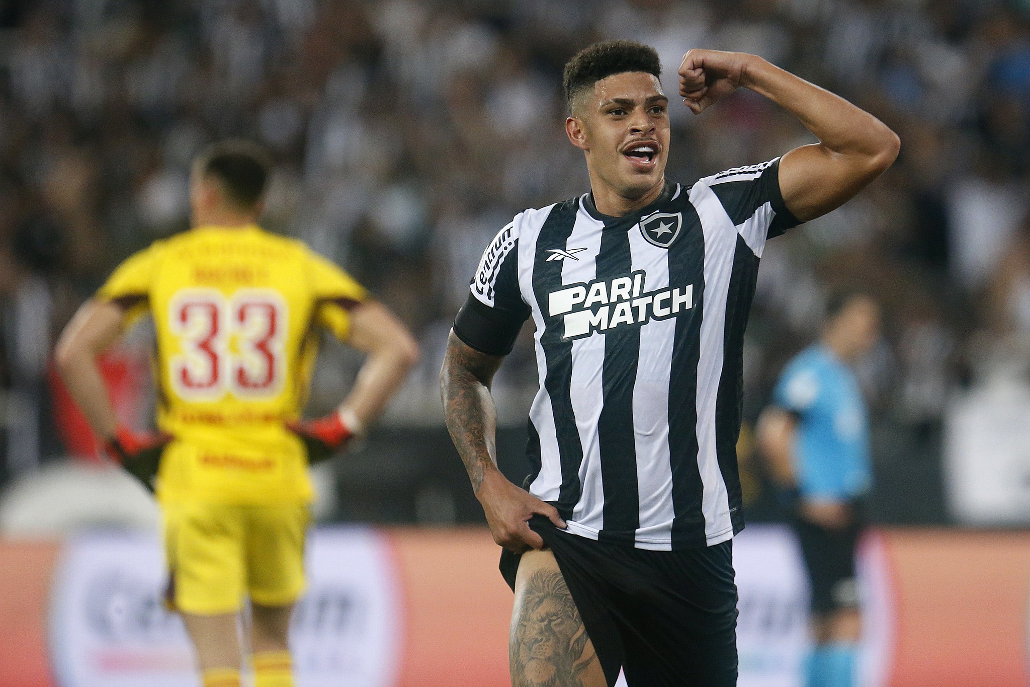 Roma cogita investir quase R$ 180 milhões em Luis Henrique, ex-Botafogo