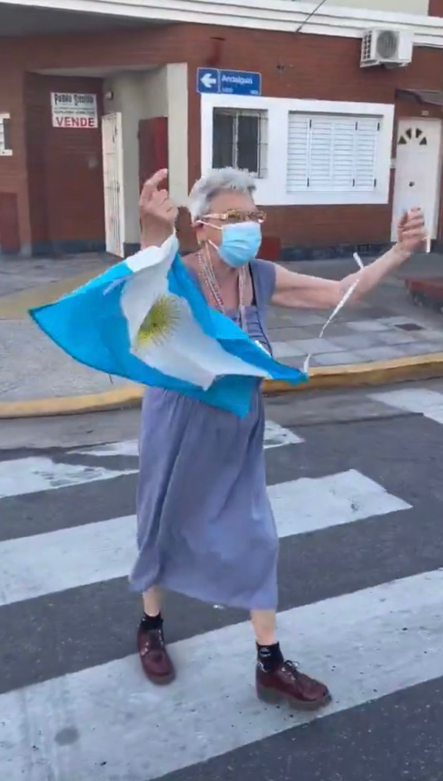 Morre 'Abuela Lalala', torcedora símbolo da seleção argentina na Copa de 2022