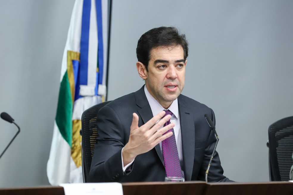 Bruno Dantas: ministro divergiu sobre meta fiscal — Foto: Divulgação/TCU