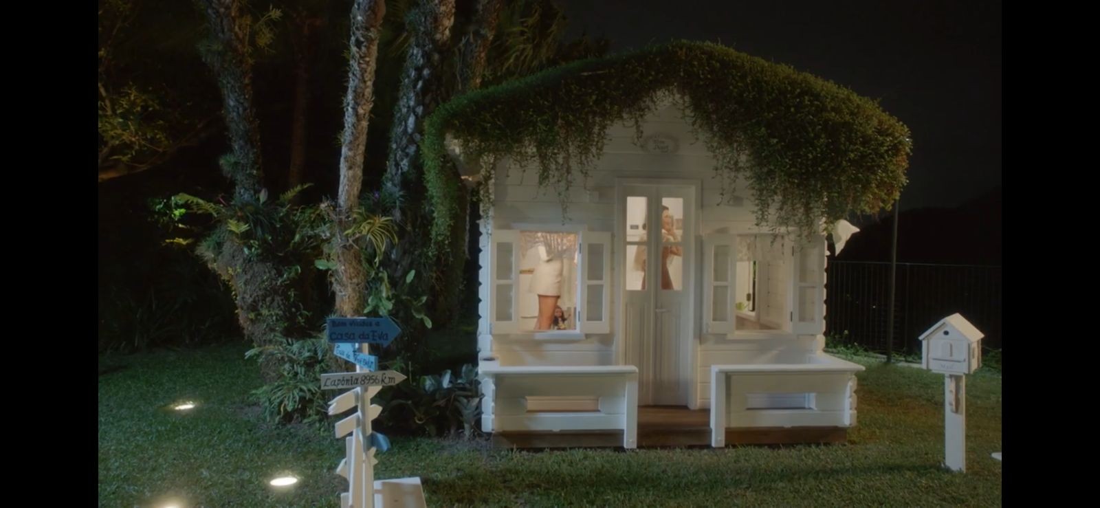 Casa de bonecas de Eva, filha de Angélica e Luciano Huck — Foto: Reprodução/Globoplay