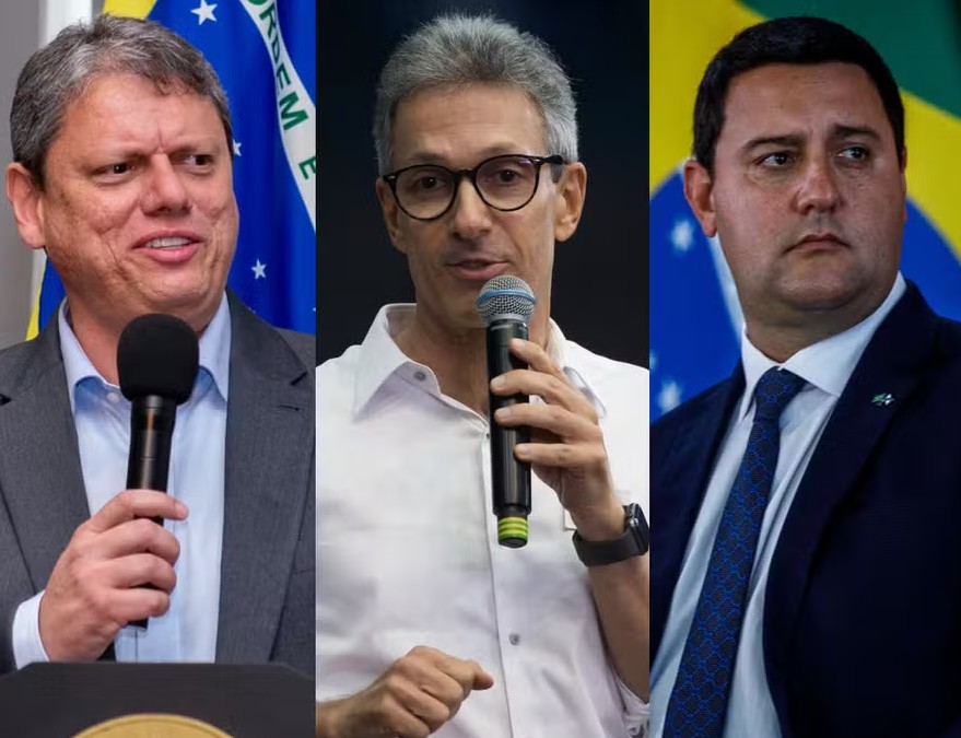 De olho em 2026: Zema, Tarcísio e Ratinho Júnior acenam ao bolsonarismo com eleição de Trump