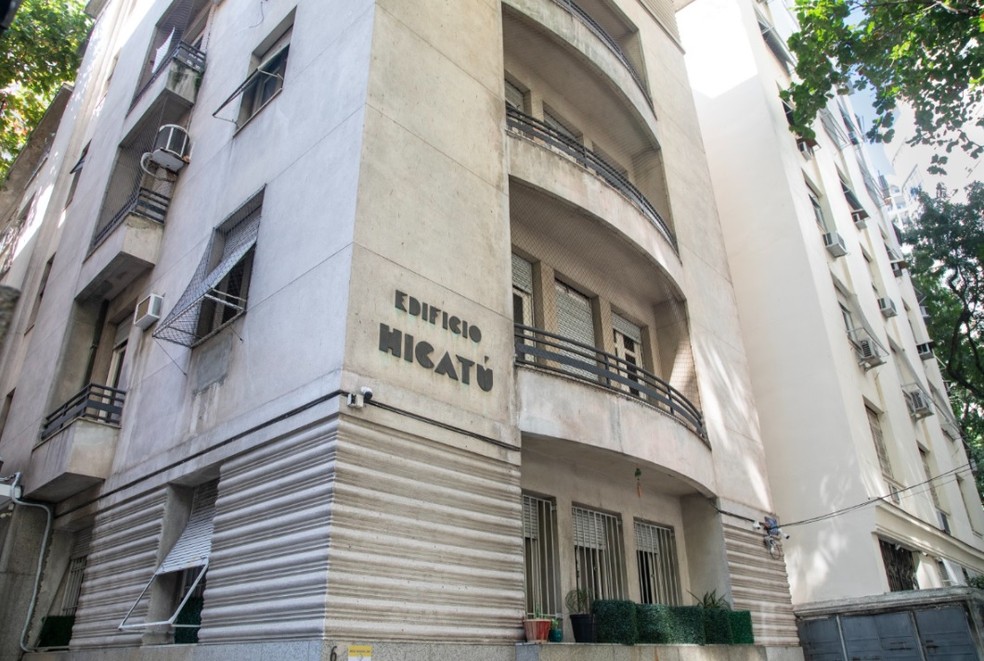 Edifício Hicatu, no Flamengo, tem referências do art déco — Foto: Ana Branco