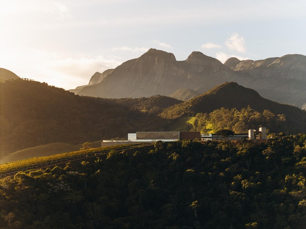 The headquarters of the Maturano winery, in Teresópolis — Photo: Disclosure / Photo by Tropicália Studios