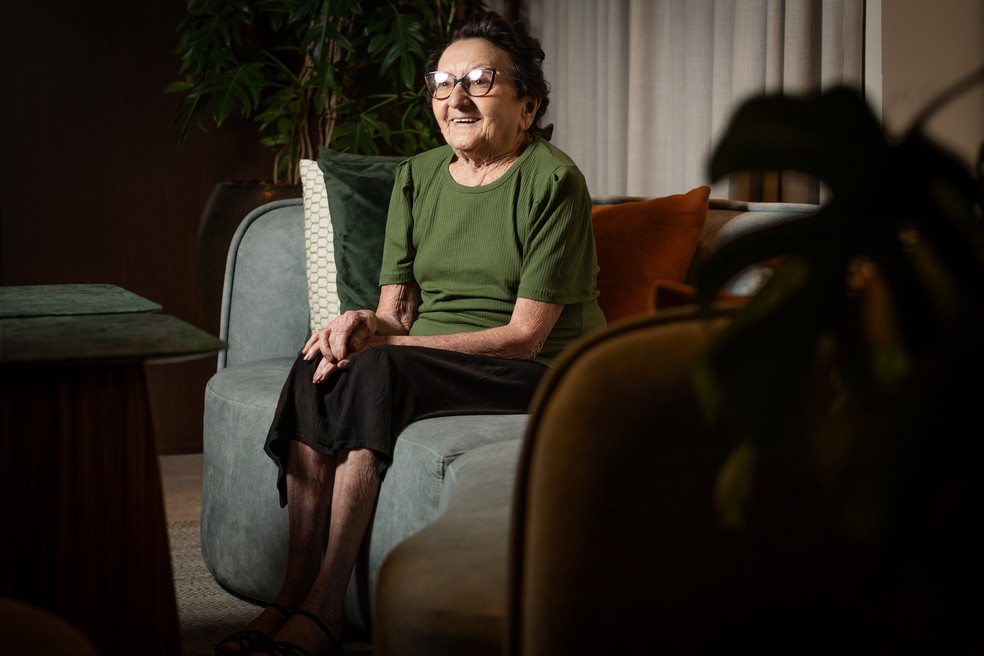 Atriz Tânia Maria, de "O agente secreto" — Foto: Maria Isabel Oliveira / Agência O Globo