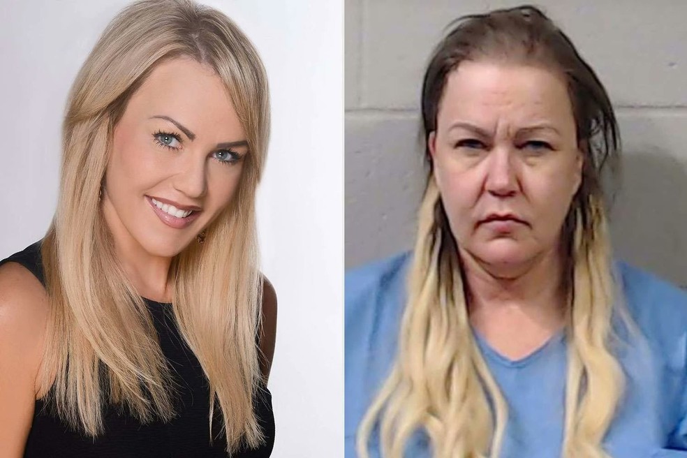 Angelynn Mock, que matou a m&atilde;e, de 80 anos, a facadas durante Halloween nos EUA &mdash; Foto: Reprodu&ccedil;&atilde;o