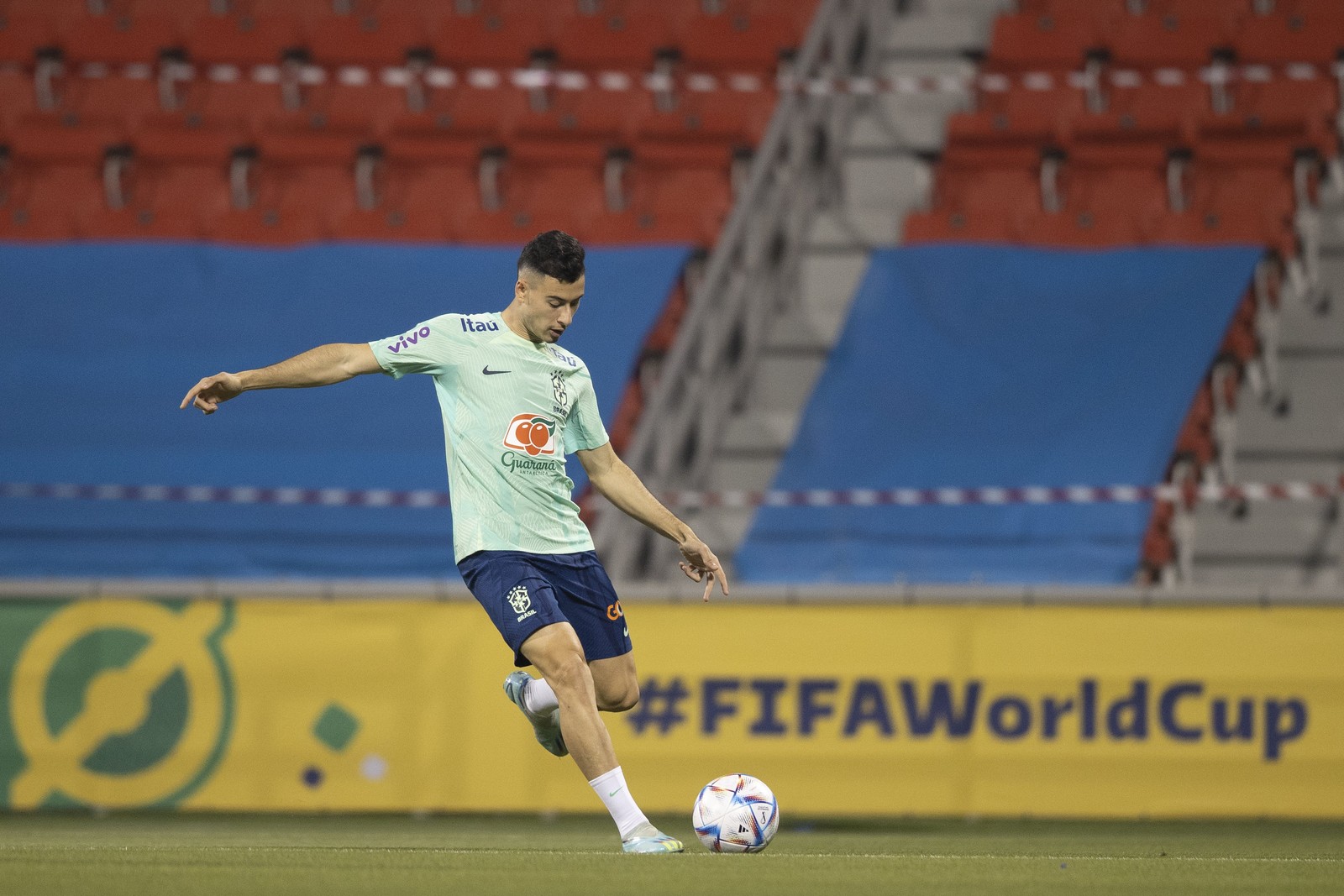 Gabriel Martinelli foi convocado novamente — Foto: Lucas Figueiredo/CBF