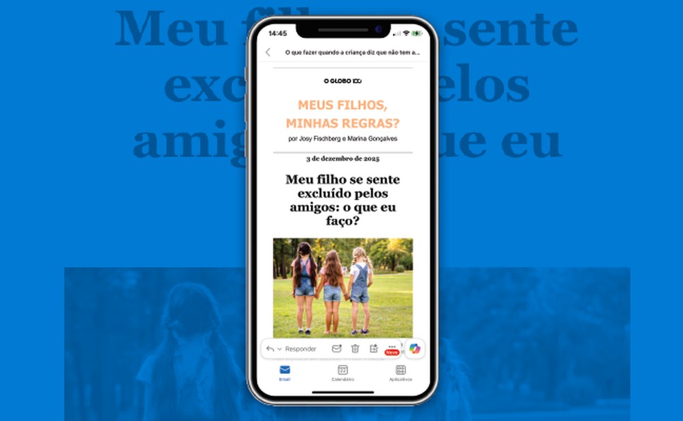 GLOBO invests in newsletters in 2026 — Photo: Editoria de Arte
