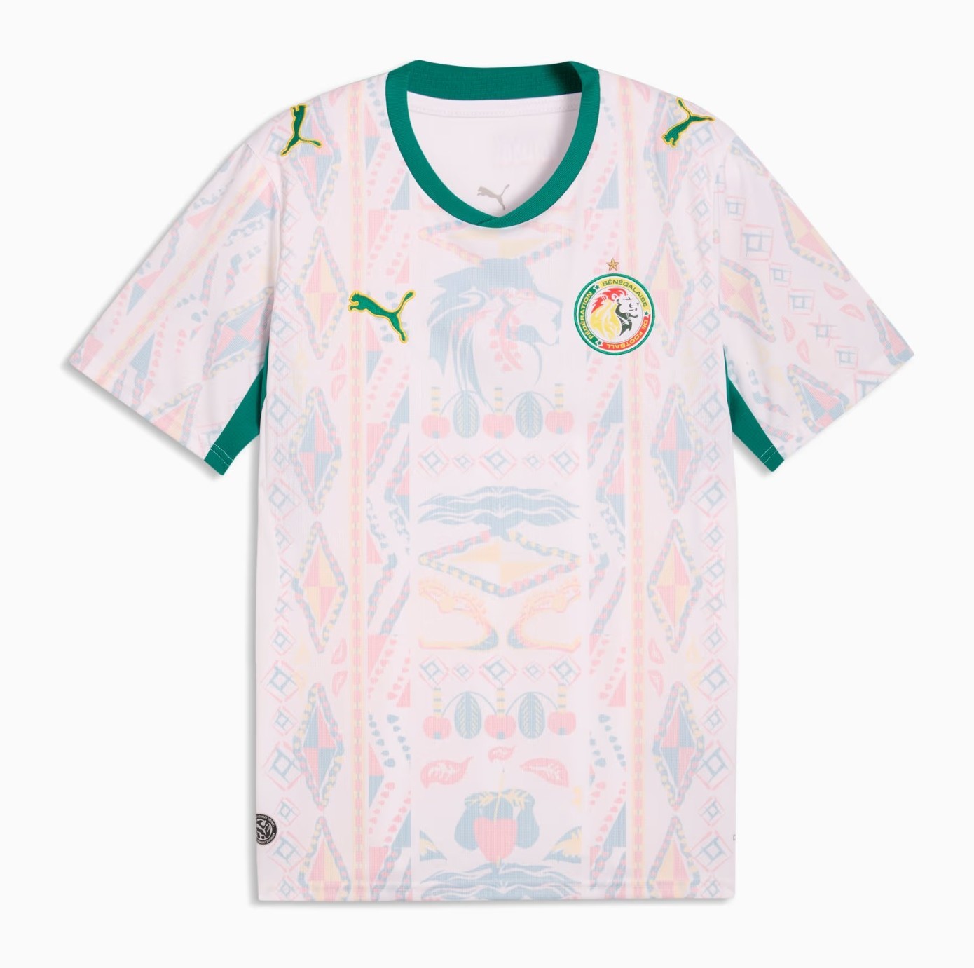 Camisa 1 do Senegal — Foto: Reprodução